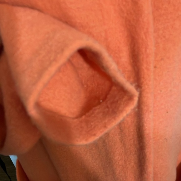 100% wool Anthropologie Moth long cape / sweater coat with hood Medium - Picture 5 of 15